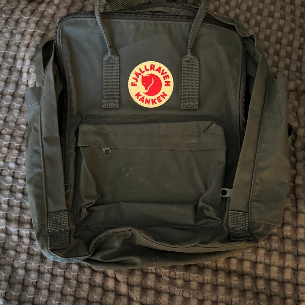 Kanken full size backpack, slate blue